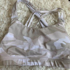 Camouflage Athleta Medium Sports Bra